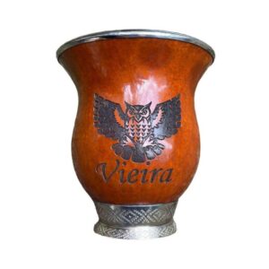 Cuia com bocal de inox